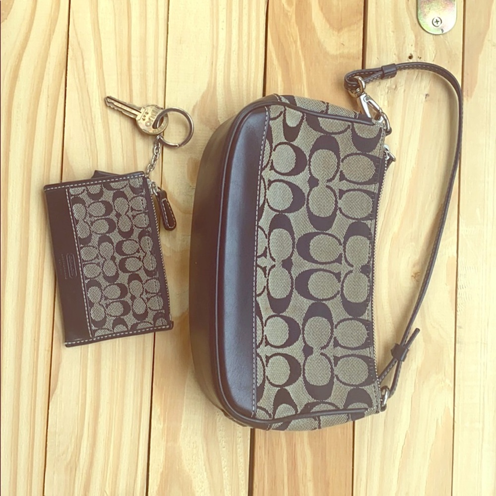 Coach purse and wallet